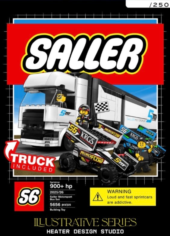 Saller x Lego Man Trading Card